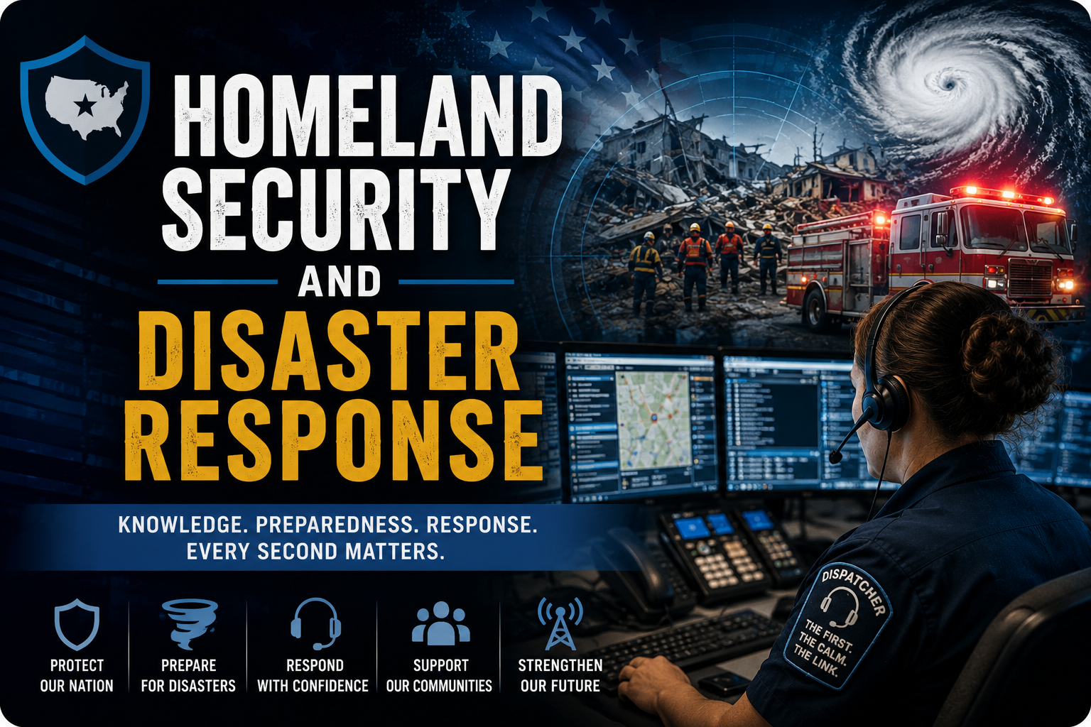 Course Image Homeland Security and Disaster Response (MI)